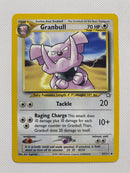 Granbull 37/111  Neo Genesis  Uncommon Pokemon Card Near Mint