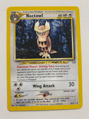 Noctowl 42/111 Neo Genisis Set Vintage Pokémon Card Naer Mint