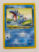 Totodile 81/111 Neo Genesis Unlimited Common Pokemon Card Near Mint