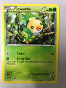 Sewaddle 3/98 B&W Emerging Powers Common Non Holo Pokemon Card NM