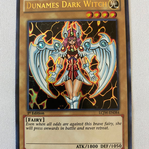 Yugioh Dunames Dark Witch LCJW-EN084 1st Edition Ultra Rare Near Mint