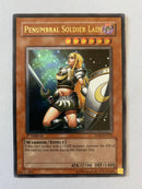 Yugioh Penumbral Soldier Lady SOD-EN033  Ultimate Rare  1st Edition NM