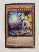 Yugioh Noh-P.U.N.K. Foxy Tune GRCR-EN005  Collector's Rare 1st Edition Naer Mint