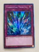 Yugioh Torrential Tribute GRCR-EN057 Collector’s Rare 1st Edition Near Mint