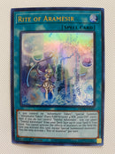 Yugioh Rite of Aramesir GRCR-EN025 Ultra Rare 1st Edition Near Mint