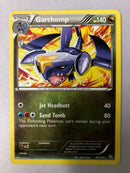 Garchomp 91/124 Dragons Exalted Rare Non Holo Pokemon Card Near Mint