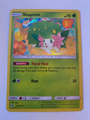 Shaymin  33/214  Holo Rare Pokemon Card  Lost Thunder Near Mint