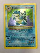 Blastoise 2/102 Shadowless Holo Rare Base Set Pokemon Card Excellent