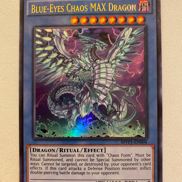 Yugioh Blue-Eyes Chaos MAX Dragon MVP1-EN004 Ultra Rare 1st Edition NM