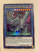 Yugioh Blue-Eyes Chaos MAX Dragon  LED3-EN000  Ultra Rare 1st Edition NM