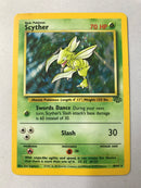 Scyther 10/64 Jungle Set Holo Rare Pokemon Card Near Mint/Excellent