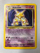 Alakazam 1/102 Base Set Holo Rare Pokemon Card Near Mint/Excellent