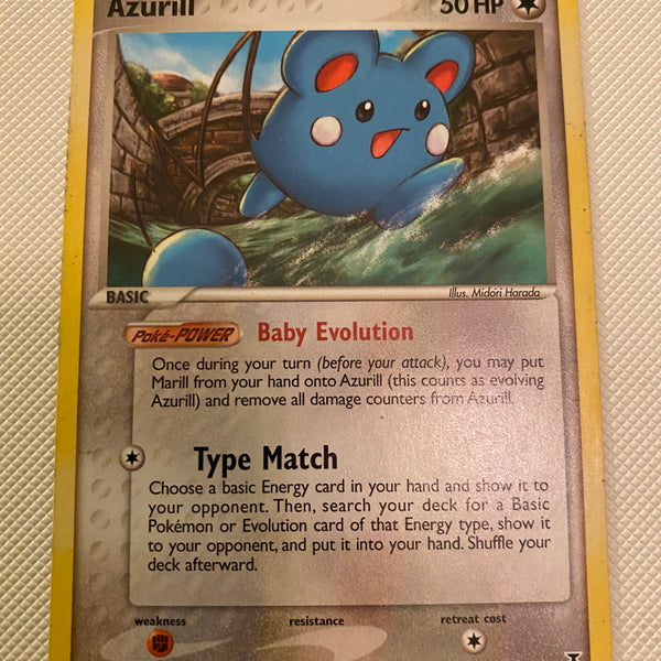 azurill pokemon card Azurill 20/113 Rare Delta Species Pokemon Card Near Mint