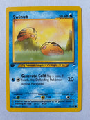 Swinub 84/105 Neo Destiny 1st Edition Pokemon Card Near Mint