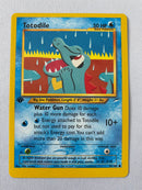 Totodile  85/105  Common 1st Edition Pokemon  Card Near Mint