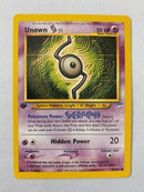 Unown S 87/105 Neo Destiny 1st Edition Pokemon Card Near Mint