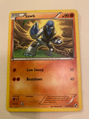 Sawk 62/114 Pokemon Card Common  New Mint