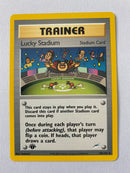 Lucky Stadium  100/105  Uncommon 1st Edition  Pokemon Card Near Mint