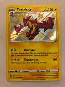 Shiny Toxtricity SV042/SV122 Shining Fates Holo Rare Pokemon Card Near Mint