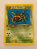 Dark Ariados 17/105  Rare 1st Edition Neo Destiny Pokemon Card Near Mint