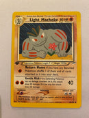 Light Machoke  49/105  Uncommon 1st Edition Pokemon Card Near Mint
