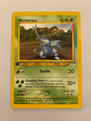 Heracross 41/105 1st Edition Uncommon Pokemon Card Near Mint