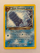 Dark Omanyte 37/105 Neo Destiny 1st Edition Pokemon Card  Near Mint