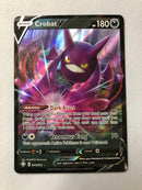 Crobat V 044/072 Shining Fates Holo Ultra Rare Pokemon Card Near Mint