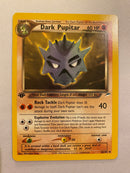 Dark Pupitar  38/105  1st Edition Neo Destiny Pokemon Card  Near Mint