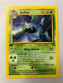 Golbat 34/62 Uncommon 1st Edition Fossil Set Pokemon Card Near Mint