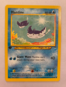 Mantine 74/105 1st Edition Pokemon Card  Neo Destiny Near Mint