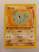 Machop  73/105  Common 1st Edition Neo Destiny Pokemon Card  Near Mint