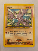 Gligar  67/105 1st Edition Pokemon Card Near Mint
