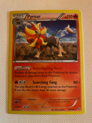 Pyroar 20/106 Rare Holo Pokemon Card Flashfire Near Mint