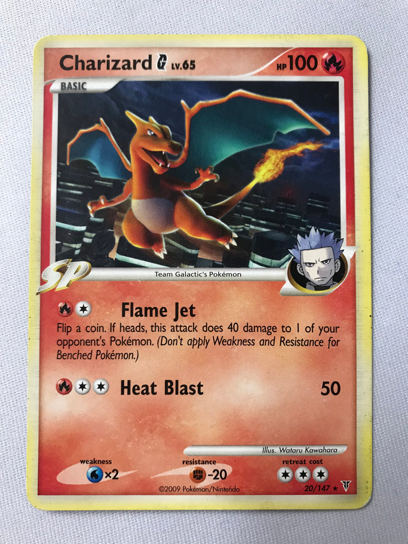 Charizard G 20/147 Supreme Victors Rare Pokemon Card Near Mint
