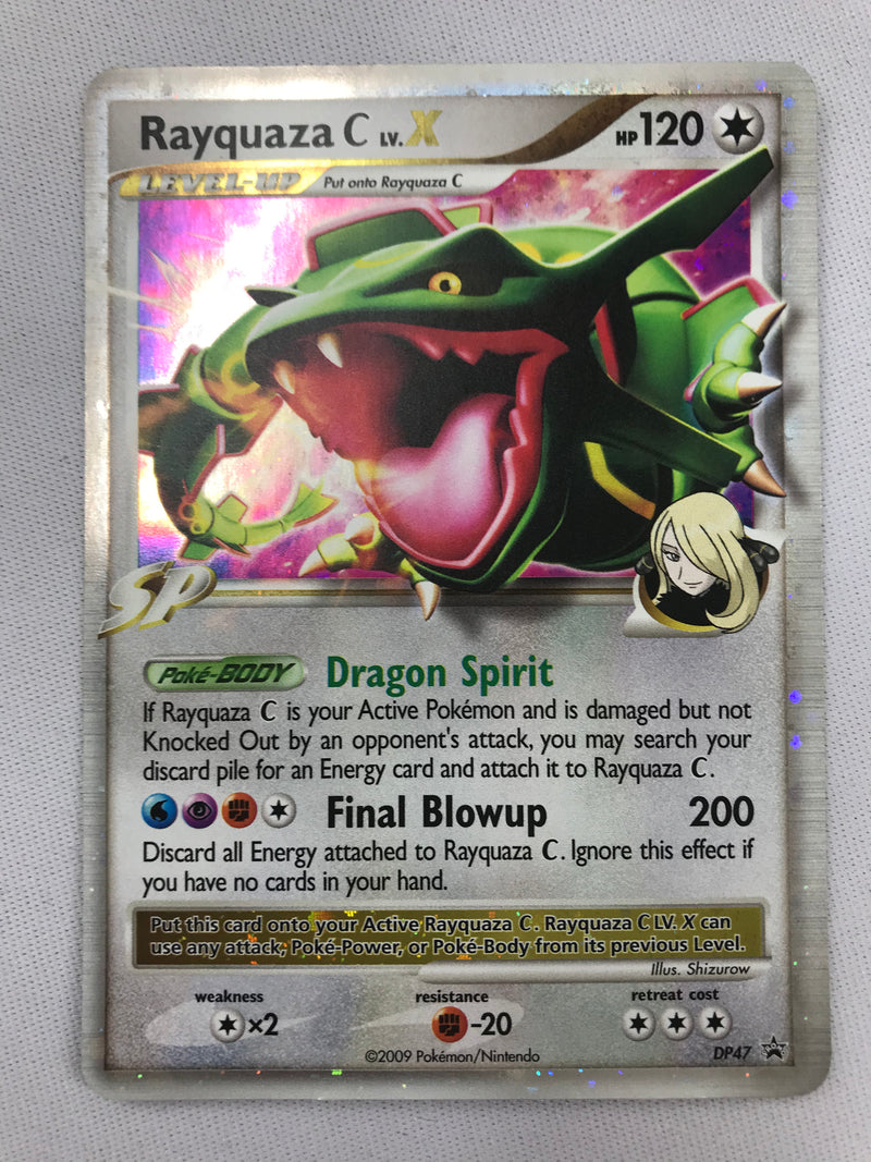Rayquaza C LV. X DP47 2009 Holo Rare Supreme Victors Pokemon Card Near Rayquaza C LV. X DP47 2009 Holo Rare Supreme Victors Pokemon Card Near