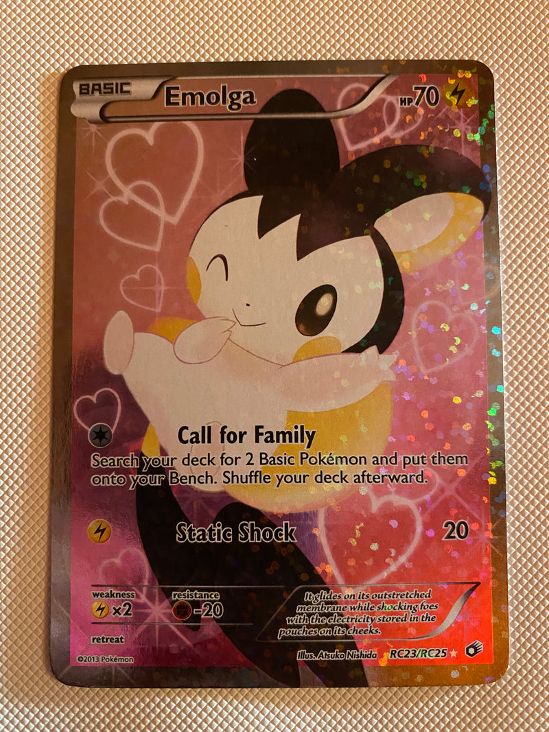 Emolga RC23/RC25 Legendary Treasures Holo Ultra Rare Pokmon Card NM Emolga RC23/RC25 Legendary Treasures Holo Ultra Rare Pokmon Card NM