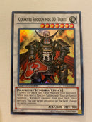 Yugioh Karakuri Shogun mdl 00 "Burei" CT10-EN009 Super Rare Limited Near Mint