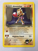 Rocket's Hitmonchan 11/132 Holo Rare Gym Heroes Pokemon Card Near Mint