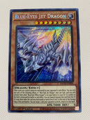 Yugioh Blue-Eyes Jet Dragon  BACH-EN004 Secret Rare 1st Edition Naer Mint