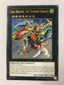 Yugioh Gaia Dragon, the Thunder Charger AP07-EN001 Ultimate Rare Near Mint
