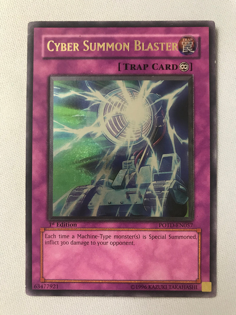 Yugioh Cyber Summon Blaster POTD-EN057 Ultimate Rare 1st Edition Near Mint