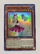 Yugioh Libromancer Magigirl  BACH-EN086 Super Rare 1st Edition Near Mint