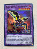 Yugioh Dinomorphia Stealthbergia  BACH-EN039 Super Rare 1st Edition NM