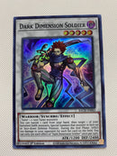 Yugioh Dark Dimension Soldier  BACH-EN043 Super Rare 1st Edition NM