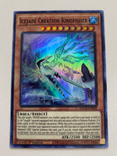 Yugioh Icejade Creation Kingfisher BACH-EN008  Super Rare 1st Edition Near Mint