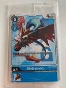Digimon TCG Airdramon BT3-024  Uncommon Sealed Box Topper Naer Mint