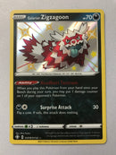 Galarian Zigzagoon SV078/SV122 Shiny Holo Rare Shining Fates Pokemon Card NM