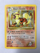 Blaine's Arcanine 1/132 Holo Gym Challenge Pokemon Card Near Mint