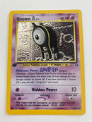 Unown A  14/75 Neo Discovery Holo Rare Pokemon Card 1st Edition Naer Mint